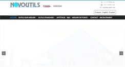 Desktop Screenshot of novoutils.com